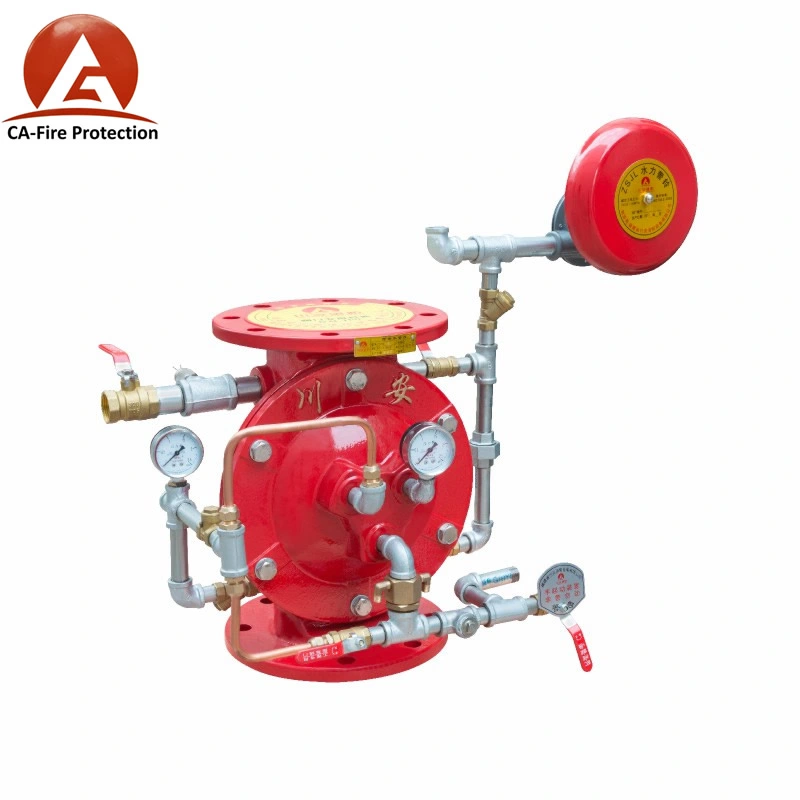 Ca Factory Outlet New Zsfz 100 Wet Alarm Valve Fire Fighting Equipment Wet Alarm Valve Price for Alarm Valve