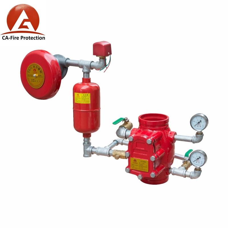 Ca Fire Dn200 Iron Protection Fire Alarm Valve Deluge Alarm Valve Fire Fighting Zsfz 100 Wet Alarm Valve