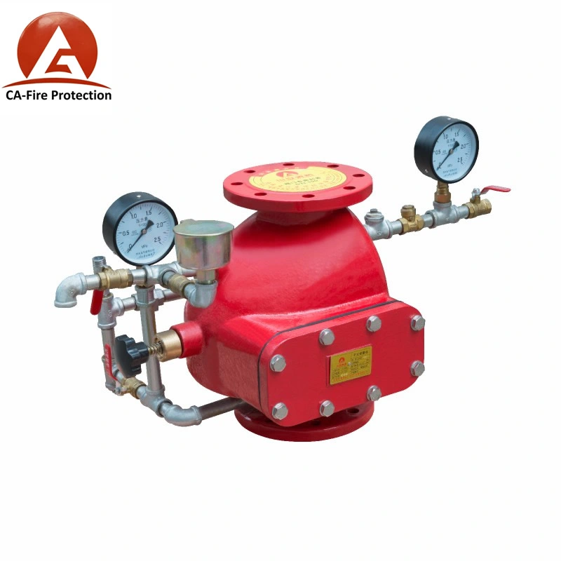 Ca Quality Assurance Zsfg 100 Red Fire Deluge Alarm Valve Wet Alarm Valve