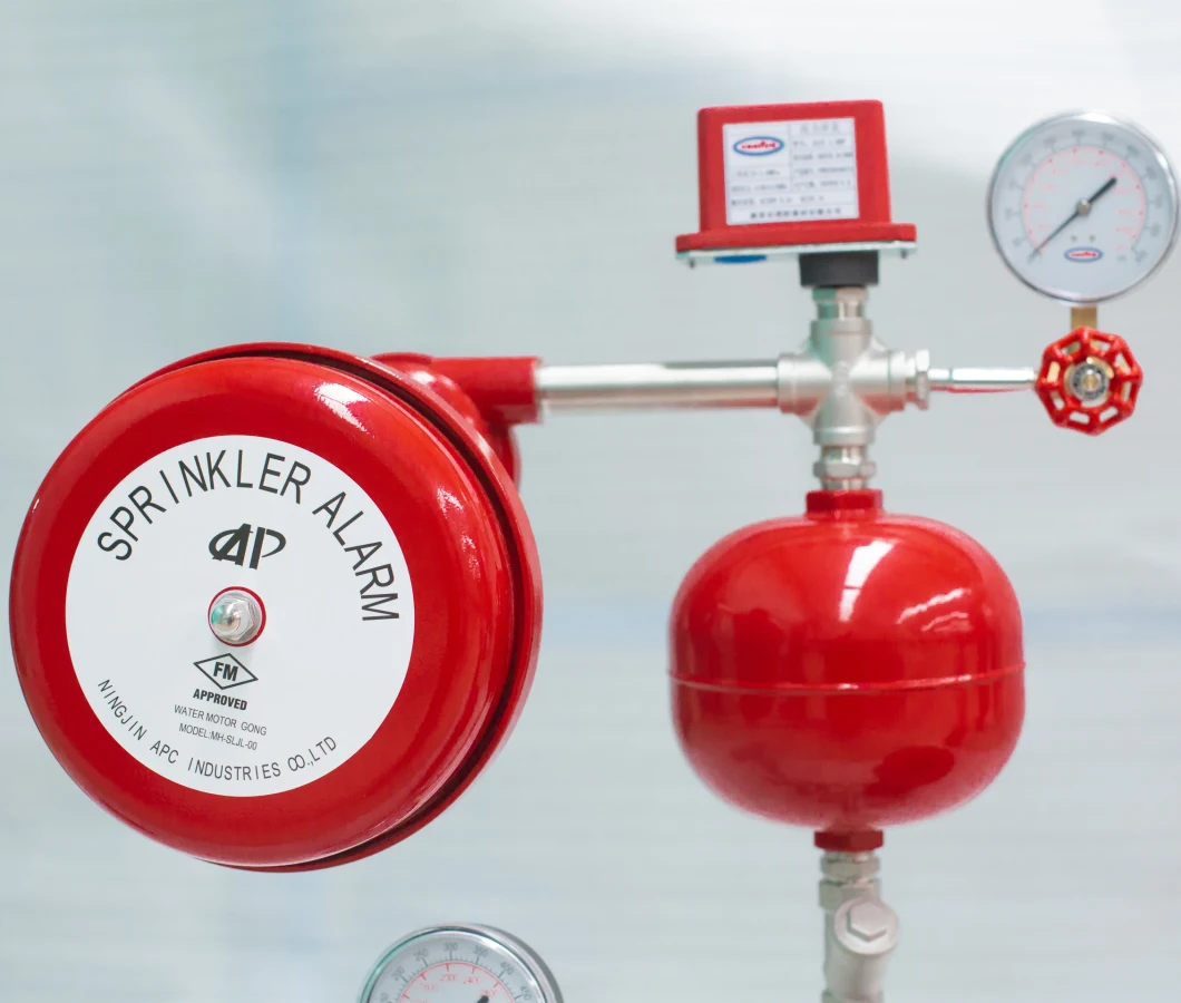 DN150 Fire Sprinkler System Wet Type Fire Alarm Check Valves with FM