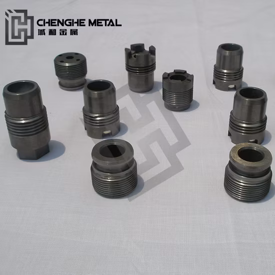 Boquilla de rosca de carburo de tungsteno con cabezal de pulverización de aceite resistente a la erosión con certificación API